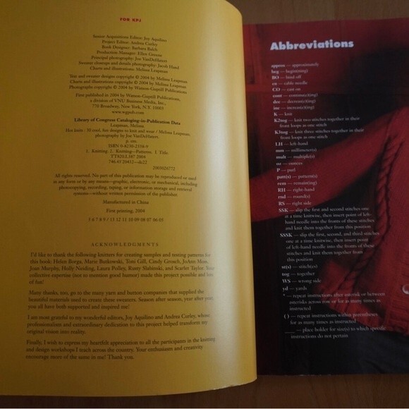 Hot Knits 30 Cool Fun Designs to Knit & Wear by Melissa Leapman Joe VanDeHatert - Picture 3 of 7